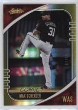 2021 Panini Absolute Spectrum Gold 7/10 Max Scherzer #16