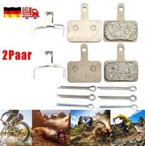 4 uds para Shimano B05S 2 pares de pastillas de freno de disco resina B01S/B03S embalaje suelto DE - Imagen 1 de 13