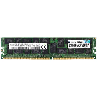 HP 64GB DDR4-2400 LRDIMM 805358-B21 819413-001 809085-091 HPE Server Memory RAM - Image 1 of 2