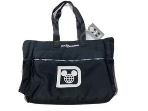 Disney Parks Walt Disney World Tasche Schwarz Retro Logo Neu - Bild 1 von 4