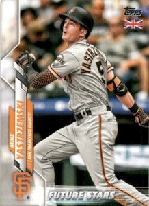 2020 Topps UK Edition #5 Mike Yastrzemski Great!
