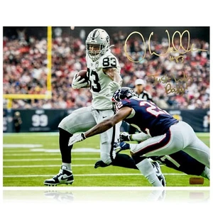 Darren Waller Autographed LV Raiders 11x14 Photo Inscribed "Just Win Baby" COA - Picture 1 of 6