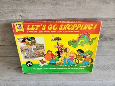Vintage "Let's Go Shopping" Game by Trend Enterprises - 1979 Edition Educational - Image 1 of 4