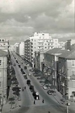 Cartolina Sardegna Cagliari Via Dante Viaggiata