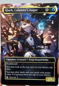 Glarb, Calamity's Augur Proxy Card with Custom designed art - Picture 1 of 2