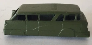 Vintage MIDGETOY WWII MILITARY VAN, BUS, AMBULANCE Dull Olive 3301 NIP 1950s - Bild 1 von 7