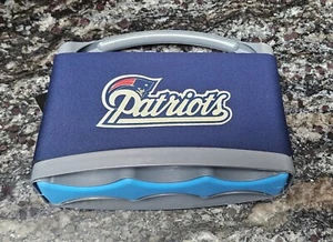 NFL Patriots 6 Pack Cooler, Designed To Stay Cold All Day - Picture 1 of 2