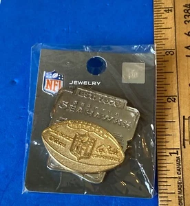 NFL Football Seahawks Seattle est. 1976 Commissioner Roger Goodell Lapel Pin - Picture 1 of 3