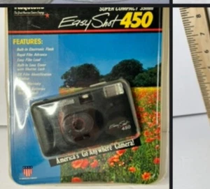 Vintage 35mm Kamera Keystone Easy Shot 450 Kamera 4.5 neu versiegelt kompakt schwarz - Bild 1 von 17