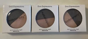 (3) PACK! BODYOGRAPHY DUO EXPRESSIONS 6545 BREATHLESS EYESHADOW POWDER - 0.14/4G - Picture 1 of 3