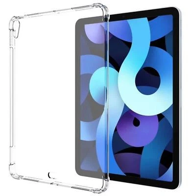 COOLGADGET Funda protectora de silicona para Apple iPad Air 4 Slim transparente