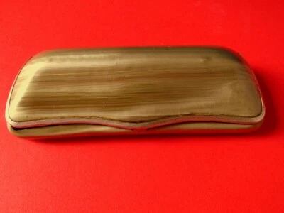 Estuche Original Gafas Celuloide Retro Clamshell Vintage Reliquia Foto 1 de 4