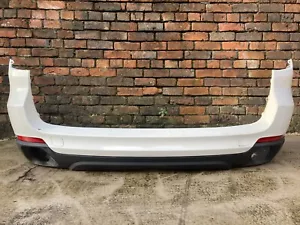 BMW X5 F15 MK3 2013 - 2018 Complete Rear Bumper White - Picture 1 of 17