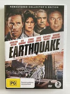 2 Disc DVD - EARTHQUAKE Remastered Collector's Edition (1974) R4 -