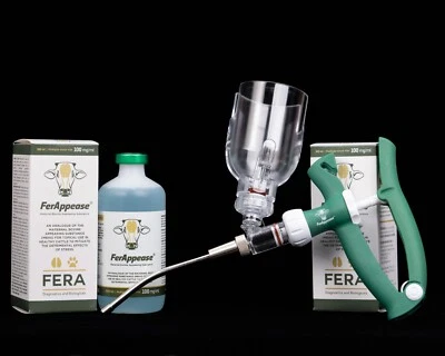 FERA DIAGNOSTICS & BIOLOGOCALS FerAppease Cattle Stress Reducer, For Weaning, Branding, Vaccines Etc, 300mL