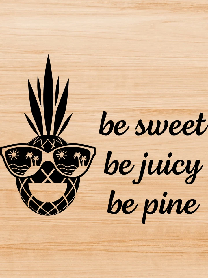 Decal Vinyl Car Truck Sticker Pineapple Beach Be Sweet - You Pick Size & Color - Image 1 of 4