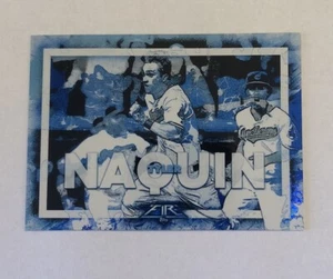 Tyler Naquin 2017 Topps Fire Walk It Off Blue Chip #WO-13 Indians - Picture 1 of 2