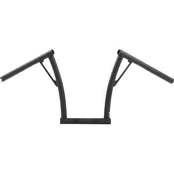 Burly 13in Textured Black Viejo Handlebar Harley Dyna Super Glide Custom 05-14 - Image 1 of 4