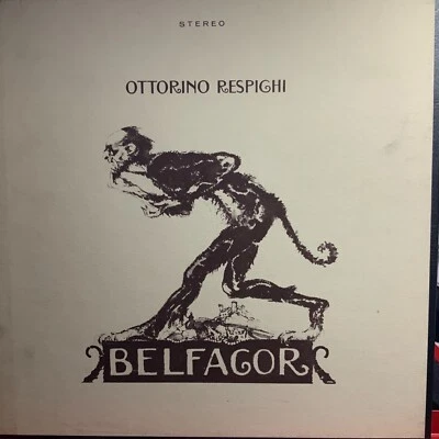 RESPIGHI-BELFAGOR-ORIGINAL PRIVATE RECORDING 2-LP VINYL BOX SET-LIBRETTO-USED - Image 1 of 4