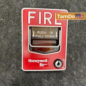 Honeywell Gamewell MS-7AF Addressable Manual Dual Action Pull Station Fire Alarm - Picture 1 of 3
