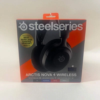 New Steelseries Arctis Nova 4 Wireless Black 61636 Multi-Platform - Image 1 of 4