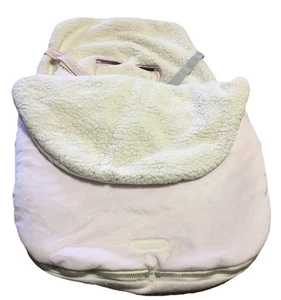 JJ Cole ~ Bundle Me ~ Baby ~ Car Seat & Stroller ~ Cover ~ Combo ~ Pink ~ Sherpa - Picture 1 of 12