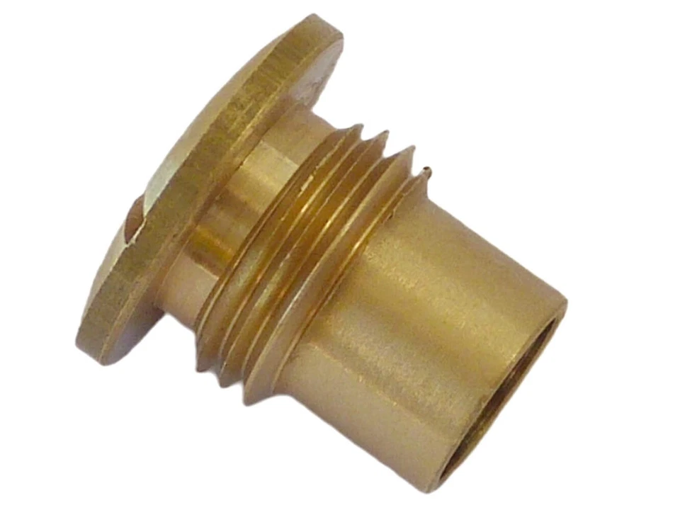 Lucas Type 460380 Early MO1, MO1L, MN, MS Brass Magneto Earth Brush Holder - Image 1 of 1