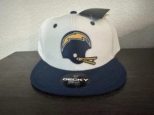 Retro Los Angeles San Diego Chargers Retro Blanco y Azul Snapback Sombrero NUEVO ⚡️ - Imagen 1 de 10