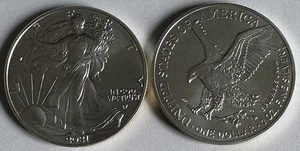 1 dólar plata Estados Unidos 2021, Silver Eagle tipo 2, 1 onza - Imagen 1 de 1