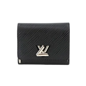 LOUIS VUITTON Epi Twist Compact XS Wallet Leather Noir M63322 90295058 - Picture 1 of 10
