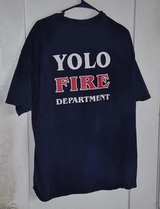 Yolo County Feuerwehr Feuerwehr T-Shirt 2XL - Bild 1 von 4