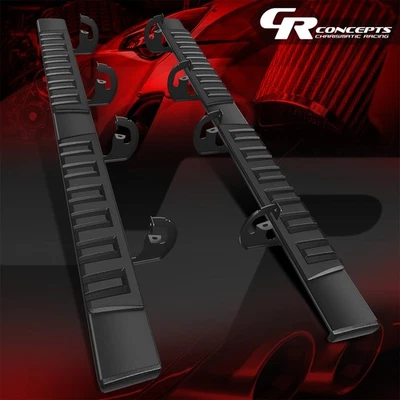 Flat Side Step Bar Running Boards for 2009-2014 Ford F-150 Super Crew Cab 6" - Image 1 of 4