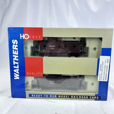 Walthers 932-27604 HO Scale Northwestern Pacific C-30-1 Wood Cabooses (2-Pack) - Image 1 of 4