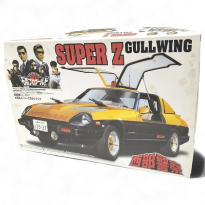 Aoshima Super Z Gullwing Plastic Model Western Police - Изображение 1 из 4
