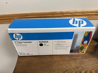 HP Color LaserJet Q6000A Black 1600 2600 2605 CM1015mfp New Sealed - Image 1 of 4
