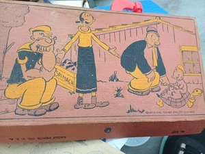 Antike Popeye Stifteschatulle - 1919, 1929, 1933 - Bild 1 von 5