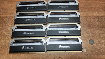 Corsair Dominator Platinum 64GB (8X8GB) DDR4 3800MHz Desktop memory Ram - Image 1 of 3