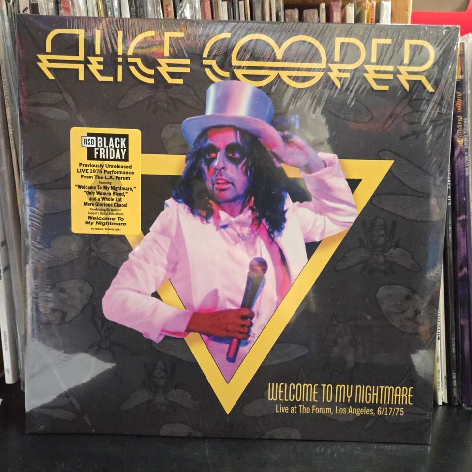 Alice Cooper Welcome To My Nightmare Live From the Forum vinyl Record Store Day