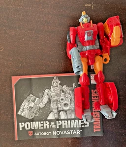 Transformers Power of the Primes Novastar (Firestar) Loose w/instructions - Picture 1 of 2