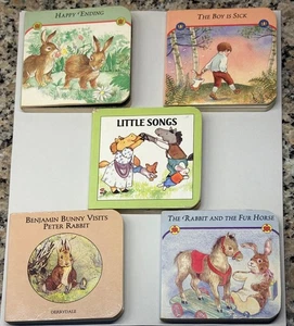 5 DERRYDALE MINI BOARD BOOKS, VARIOUS STORIES & SONGS - Picture 1 of 2