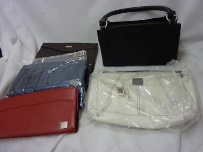 КЛАССИЧЕСКАЯ ЧЕРНАЯ БАЗОВАЯ СУМКА MICHE С ПОВРЕЖДЕННЫМИ РУЧКАМИ, ВКЛЮЧАЯ 4 КОРПУСА, КРАСНЫЙ, СИНИЙ, БЕЛЫЙ, BRO - Изображение 1 из 4