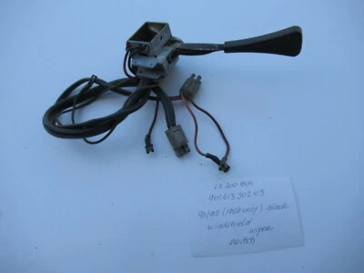 Porsche 911/912 (1968 only) Black Windshield Wiper Switch  90161330203  #6 - Image 1 of 4