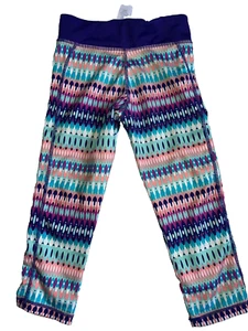 EUC Gymgo Gymboree Activewear Leggings Girls Size (7-8) multicolor active - Picture 1 of 5
