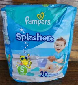 Pampers Splashers Schwimmwindeln Hose Einweg Größe Small 13-24 Pfund 20 kt - Bild 1 von 2