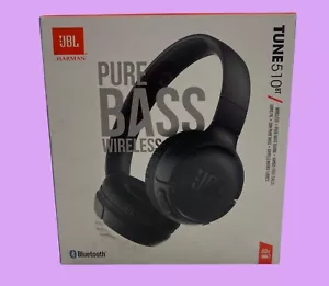 JBL Tune 510BT Pure Bass Wireless Bluetooth On-Ear Kopfhörer - Neu in OVP - Bild 1 von 6