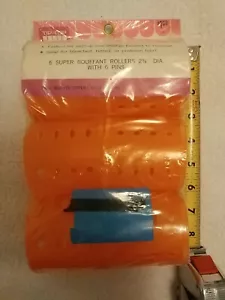 ¡Rodillos de cabello vintage! ¡Rodillos magnéticos súper bouffant con alfileres! ¡Paquete de 6! BONITO - Imagen 1 de 12