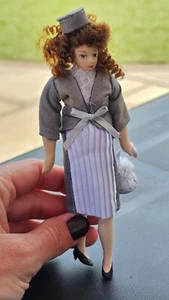 1:12th Scale Dolls House furniture, Miniatures, Porcelain Doll, doll - Picture 1 of 3