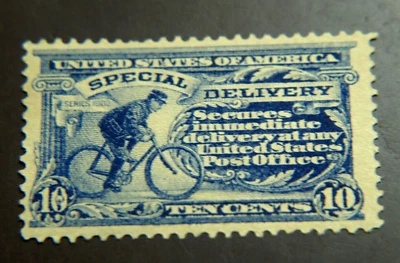 UNITED STATES SCOTT #E6 UNUSED ORIGINAL GUM NEVER HINGED CAT VALUE $525.00 - Image 1 of 2