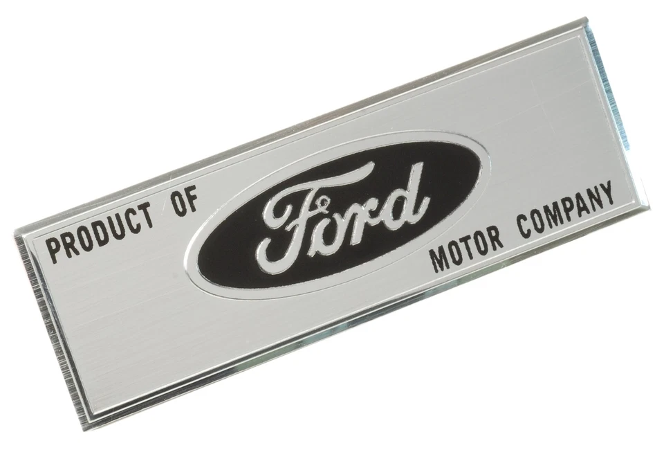Ford Sill Scuff Plate Emblem Badge Mustang 1964 1965 1966 64 65 66 GT Coupe 289 - image 1 of 1