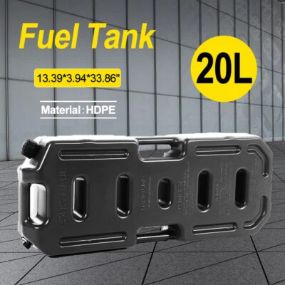 20L Fuel Can Pack Oil Storage Gas Fuel Tank Container Fit for Jeep RZR UTV ATV Foto 1 de 4